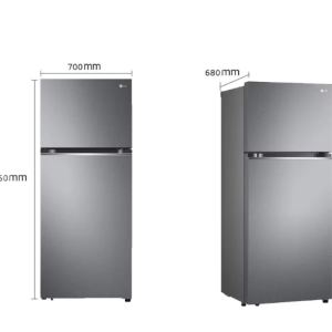 lg kulkas 2 pintu 423l / 395l | smart inverter | doorcooling+™ | multi airflow